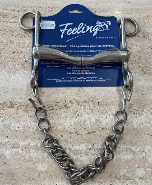 BOCADO DOMA DOBLE RIENDA 12.5 CM 